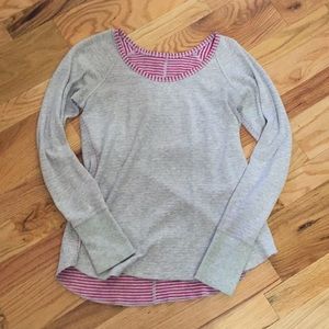 Lululemon reversible long sleeve top